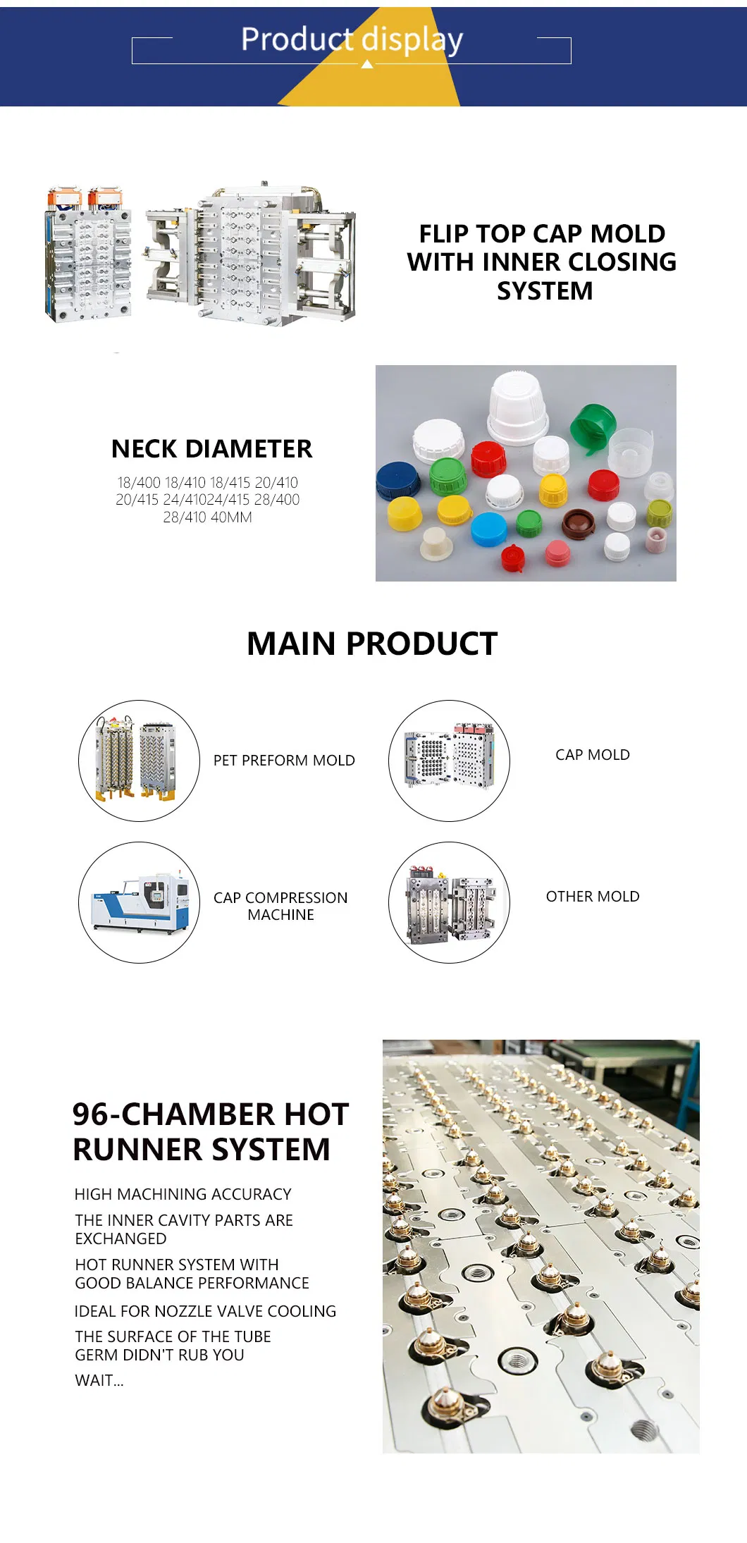 32cavities High Speed Cap Compression Machine From China Reliable Machine Making Factory